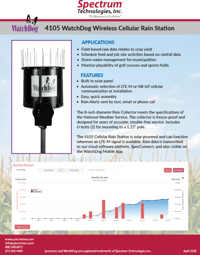 WatchDog Wireless Rain Station - Item _4105 (Flyer)-1